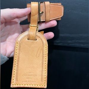 Louis Vuitton Luggage Tag & Poignet